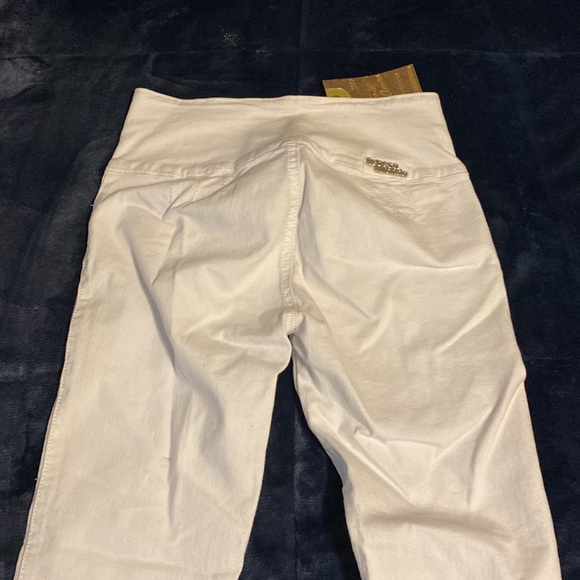 White Denim Pants - Picture 4 of 10